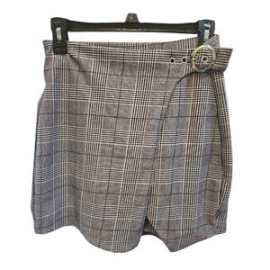 Free Haven Plaid mini Skort Sz M